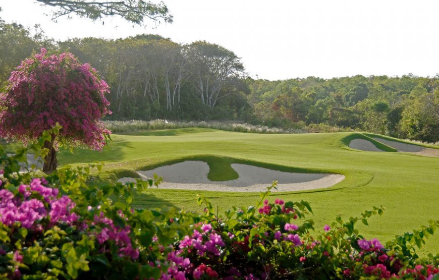 발리 내셔널 C.C 18홀 라운딩+왕복차량+2시간 아로마 마사지｜Bali National Golf Club