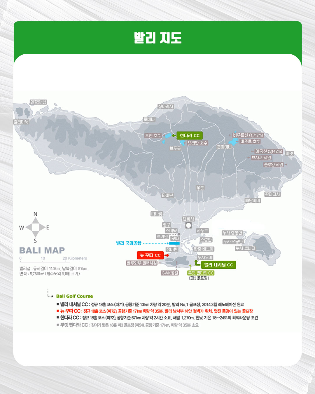 뉴꾸따 C.C 18홀｜Bali NewKuta Golf Club